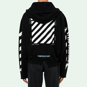 TEMPERATURE CROPPED HOODIE