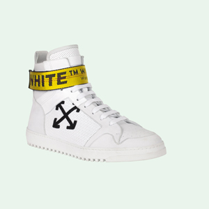 WHITE HIGH TOP SNEAKERS